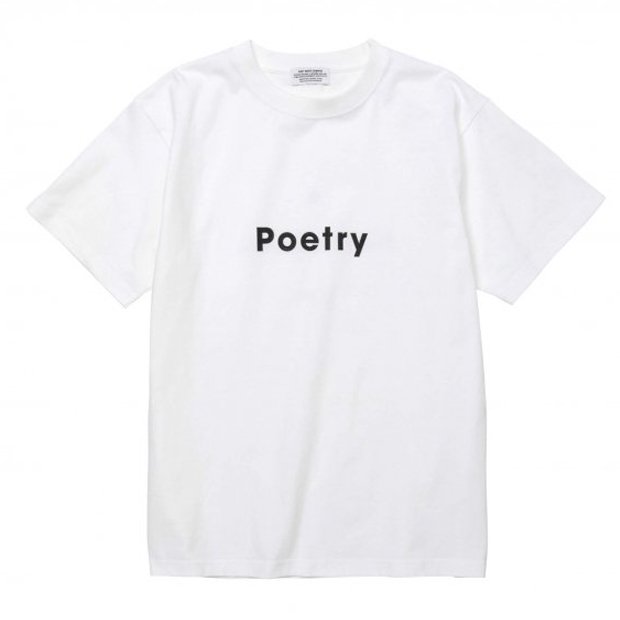 POET MEETS DUBWISE | Poetry T-Shirt -white- -Candyrim STORE-