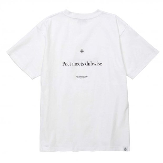 POET MEETS DUBWISE | Poetry T-Shirt -white- -Candyrim STORE-