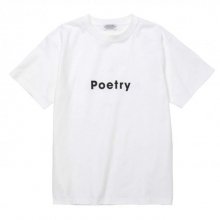 <img class='new_mark_img1' src='https://img.shop-pro.jp/img/new/icons14.gif' style='border:none;display:inline;margin:0px;padding:0px;width:auto;' />POET MEETS DUBWISE Poetry T-Shirt -white-