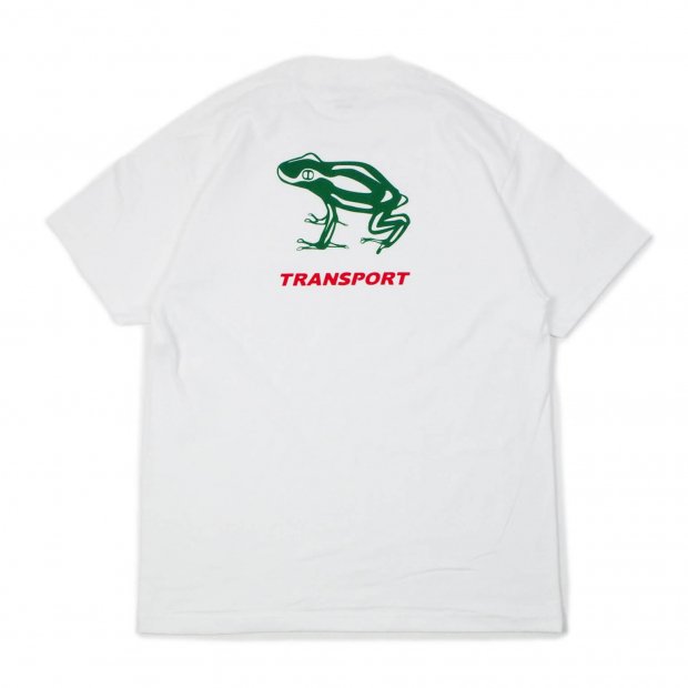 TRANSPORT + Blankmag Frog T-shirt White - Candyrim