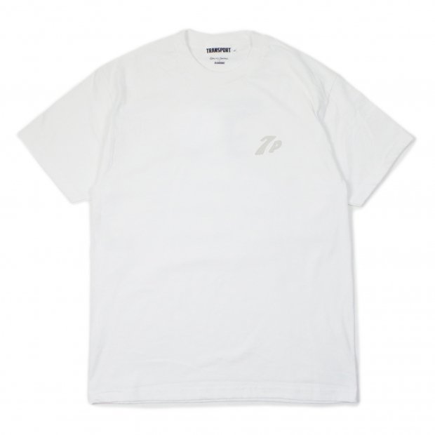 TRANSPORT + Blankmag Moto T-shirt White - Candyrim