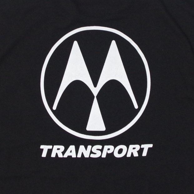TRANSPORT + Blankmag Moto T-shirt Black - Candyrim
