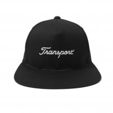 TRANSPORT × CLUBHAUS Long Brim Cap - black