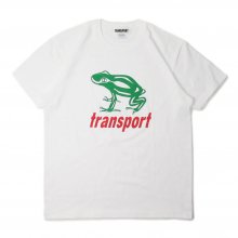 TRANSPORT BIG FROG T-SHIRT -white-