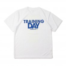 O3 RUGBY GAME wear & goods TRAINING DAY dry S/S TEE -white/neon yellow-