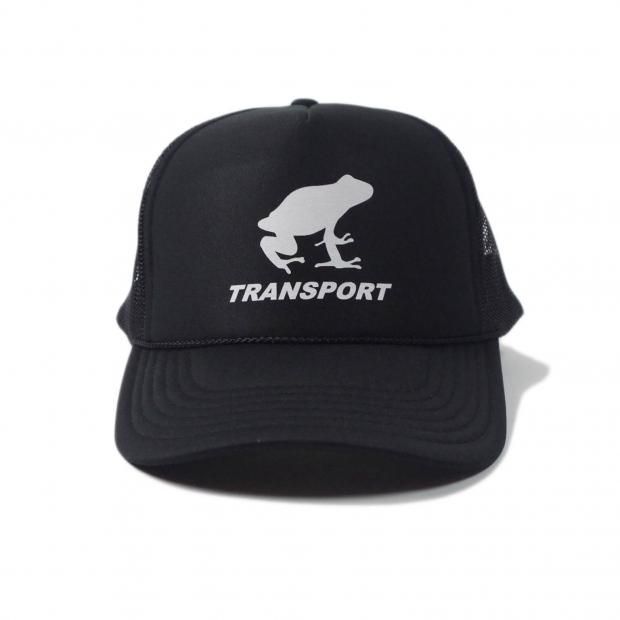 TRANSPORT キャップ　ブラック TRANSPORT FROG HIGH CROWN CAP NAVY - Candyrim