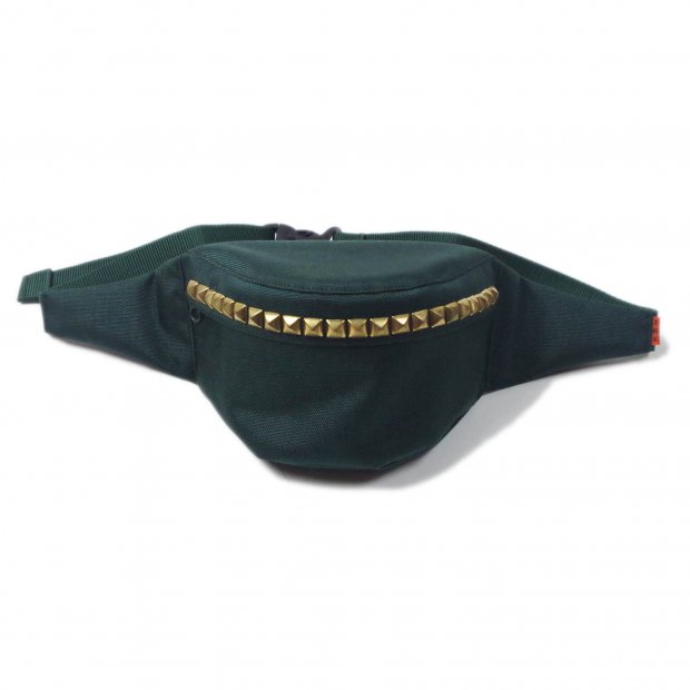 THE UNION | THE COLOR STUDS WAIST POUCH -green-