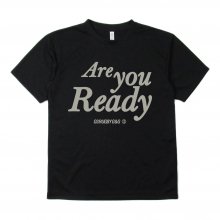 O3 RUGBY GAME wear & goods ARE YOU READY S/S TEE -black-