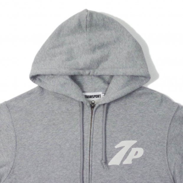 TRANSPORT / 7UP ZIP HOODIE BLACK