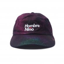 Hombre Nino TIE DYE 5 PANEL CAP -purple black-
