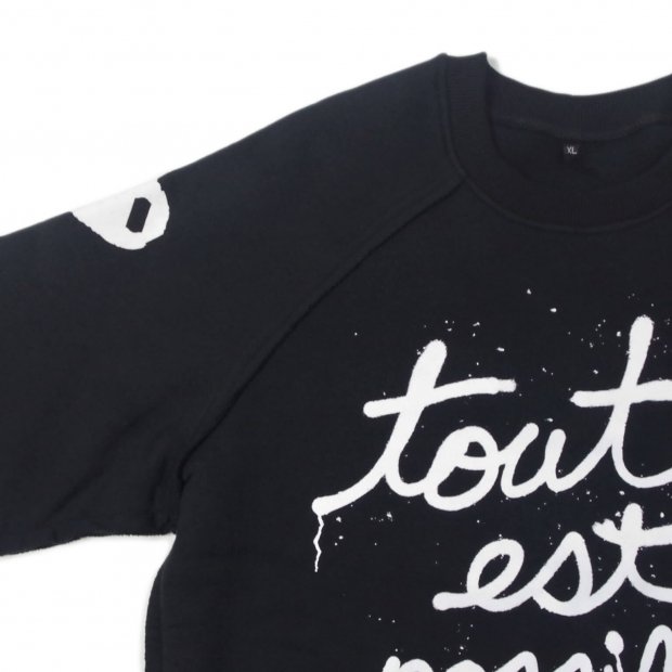 AKA SIX simon barker / TOUT EST POSSIBLE JUMP SWEAT SHIRT - Candyrim