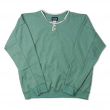 THE FABRIC NECK LINE SWEAT -green-