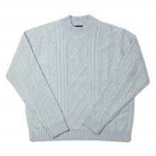 <img class='new_mark_img1' src='https://img.shop-pro.jp/img/new/icons34.gif' style='border:none;display:inline;margin:0px;padding:0px;width:auto;' />THE FABRIC WORKING CLASS INDIGO KNIT -light blue-