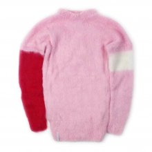 <img class='new_mark_img1' src='https://img.shop-pro.jp/img/new/icons14.gif' style='border:none;display:inline;margin:0px;padding:0px;width:auto;' />AKA SIX simon barker ”MOHAIR JUMPER” -pink/red/white-