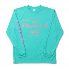 O3 RUGBY GAME wear & goods PHYSICAL dry L/S TEE -mint/gray-