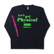 O3 RUGBY GAME wear & goods PHYSICAL dry L/S TEE -black/neon green-