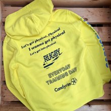 O3 RUGBY GAME wear & goods KIDS PHYSICAL HOODIE -yellow-