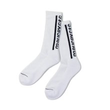 <img class='new_mark_img1' src='https://img.shop-pro.jp/img/new/icons2.gif' style='border:none;display:inline;margin:0px;padding:0px;width:auto;' />O3 RUGBY GAME wear & goods BIG LOGO SOCKS -white/black-