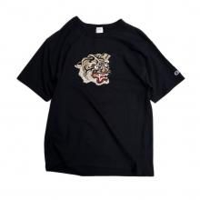 <img class='new_mark_img1' src='https://img.shop-pro.jp/img/new/icons15.gif' style='border:none;display:inline;margin:0px;padding:0px;width:auto;' />LOOKER CAMO TIGER TEE -black- -candyrim exclusive-