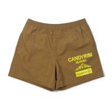 O3 RUGBY GAME wear & goods RUGBY NYLON EASY SHORTS -coyote-