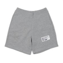 O3 RUGBY GAME wear & goods LINE SWEAT HALF PANTS -gray-