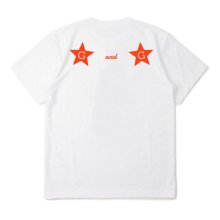 O3 RUGBY GAME wear & goods  STAR G&G dry S/S TEE -white-