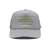 O3 RUGBY GAME wear & goods ENJOY RUGBY MESH CAP -gray-