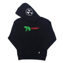 <img class='new_mark_img1' src='https://img.shop-pro.jp/img/new/icons14.gif' style='border:none;display:inline;margin:0px;padding:0px;width:auto;' />TRANSPORT FROG HOODIE (BLACK)
