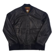 THE FABRIC TF-8 LETHER JKT -black-