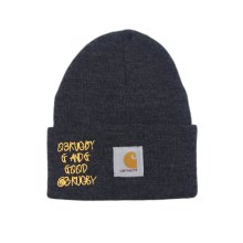 <img class='new_mark_img1' src='https://img.shop-pro.jp/img/new/icons14.gif' style='border:none;display:inline;margin:0px;padding:0px;width:auto;' />O3 RUGBY GAME wear & goods S.FONT BEANIE carhartt -coal heather-
