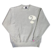 <img class='new_mark_img1' src='https://img.shop-pro.jp/img/new/icons14.gif' style='border:none;display:inline;margin:0px;padding:0px;width:auto;' />CANDYRIM -wareline- WHY？ CREW NECK SWEAT heavyweight -gray-