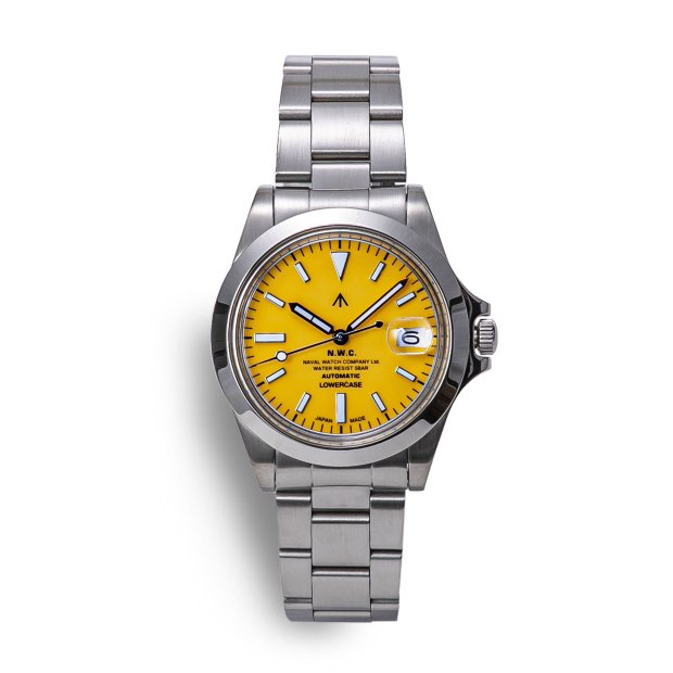 NAVAL WATCH | Produced By LOWERCASE FRXA015 Mechanical S/S 3 links ...