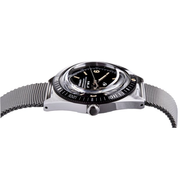 NAVAL WATCH | Produced By LOWERCASE FRXB001 Quartz Mesh Metal Strap  -Candyrim STORE-