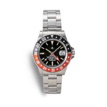 <img class='new_mark_img1' src='https://img.shop-pro.jp/img/new/icons8.gif' style='border:none;display:inline;margin:0px;padding:0px;width:auto;' />Naval Watch Produced By LOWERCASE FRXD004 GMT Mechanical S/S 3 links Metal band
