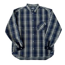 TRANSPORT Flannel shirts -navy-