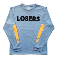 <img class='new_mark_img1' src='https://img.shop-pro.jp/img/new/icons9.gif' style='border:none;display:inline;margin:0px;padding:0px;width:auto;' />O3 RUGBY GAME wear & goods LOSERS dry L/S TEE -lt.blue-