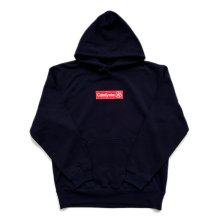 <img class='new_mark_img1' src='https://img.shop-pro.jp/img/new/icons9.gif' style='border:none;display:inline;margin:0px;padding:0px;width:auto;' />CANDYRIM -wareline- BOX LOGO PULLOVER HOODIE -navy/red-