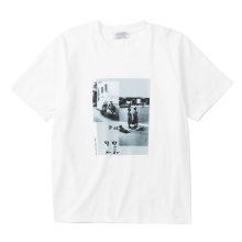 POET MEETS DUBWISE KILLIMAN JAH LOW COLLAGE + SAVE SHELTER DOGS & CATS T-SHIRT -white-