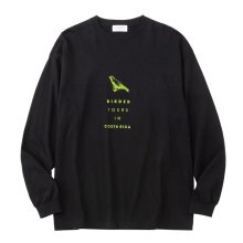 <img class='new_mark_img1' src='https://img.shop-pro.jp/img/new/icons5.gif' style='border:none;display:inline;margin:0px;padding:0px;width:auto;' />POET MEETS DUBWISE BIRDER TOURS L/S T-SHIRT -black-