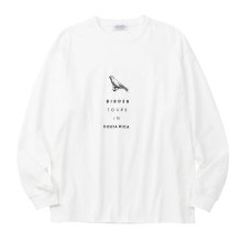 <img class='new_mark_img1' src='https://img.shop-pro.jp/img/new/icons5.gif' style='border:none;display:inline;margin:0px;padding:0px;width:auto;' />POET MEETS DUBWISE BIRDER TOURS L/S T-SHIRT -white-