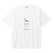 <img class='new_mark_img1' src='https://img.shop-pro.jp/img/new/icons5.gif' style='border:none;display:inline;margin:0px;padding:0px;width:auto;' />POET MEETS DUBWISE BIRDER TOURS T-SHIRT -white-