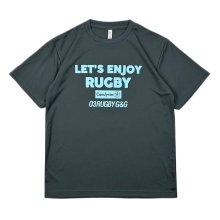 <img class='new_mark_img1' src='https://img.shop-pro.jp/img/new/icons9.gif' style='border:none;display:inline;margin:0px;padding:0px;width:auto;' />O3 RUGBY GAME wear & goods ENJOY RUGBY dry S/S TEE -darkgray-