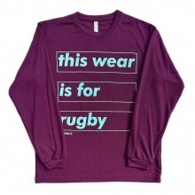 <img class='new_mark_img1' src='https://img.shop-pro.jp/img/new/icons9.gif' style='border:none;display:inline;margin:0px;padding:0px;width:auto;' />O3 RUGBY GAME wear & goods this wear dry L/S TEE -purple-