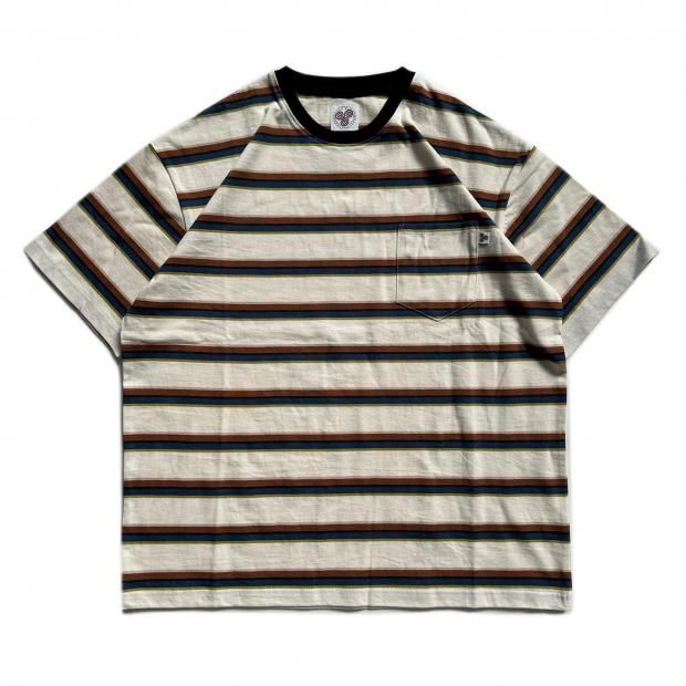 SAYHELLO / NEW FIT BORDER S/S - Candyrim