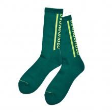 <img class='new_mark_img1' src='https://img.shop-pro.jp/img/new/icons15.gif' style='border:none;display:inline;margin:0px;padding:0px;width:auto;' />O3 RUGBY GAME wear & goods BIG LOGO SOCKS -green/neonyellow-