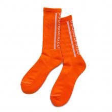 <img class='new_mark_img1' src='https://img.shop-pro.jp/img/new/icons15.gif' style='border:none;display:inline;margin:0px;padding:0px;width:auto;' />O3 RUGBY GAME wear & goods BIG LOGO SOCKS -orange/white-