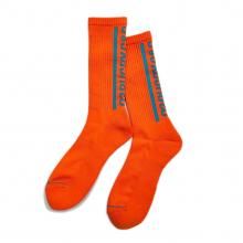 <img class='new_mark_img1' src='https://img.shop-pro.jp/img/new/icons15.gif' style='border:none;display:inline;margin:0px;padding:0px;width:auto;' />O3 RUGBY GAME wear & goods BIG LOGO SOCKS -orange/bluegreen-