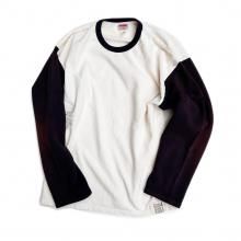 <img class='new_mark_img1' src='https://img.shop-pro.jp/img/new/icons15.gif' style='border:none;display:inline;margin:0px;padding:0px;width:auto;' />THE FABRIC BASEBALL LONG TEE -navy-