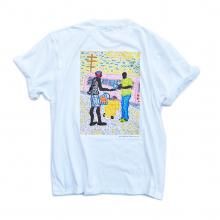 <img class='new_mark_img1' src='https://img.shop-pro.jp/img/new/icons15.gif' style='border:none;display:inline;margin:0px;padding:0px;width:auto;' />THE FABRIC JAMAICAN SCENE T-SHIRTS -white-