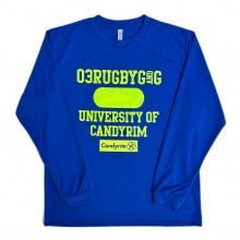 <img class='new_mark_img1' src='https://img.shop-pro.jp/img/new/icons15.gif' style='border:none;display:inline;margin:0px;padding:0px;width:auto;' />O3 RUGBY GAME wear & goods O3 UNIV. dry L/S TEE -royal blue-
